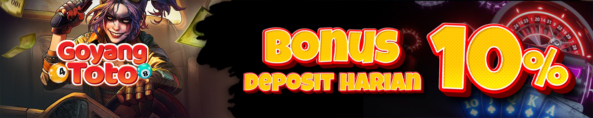Bonus Deposit Harian 25%